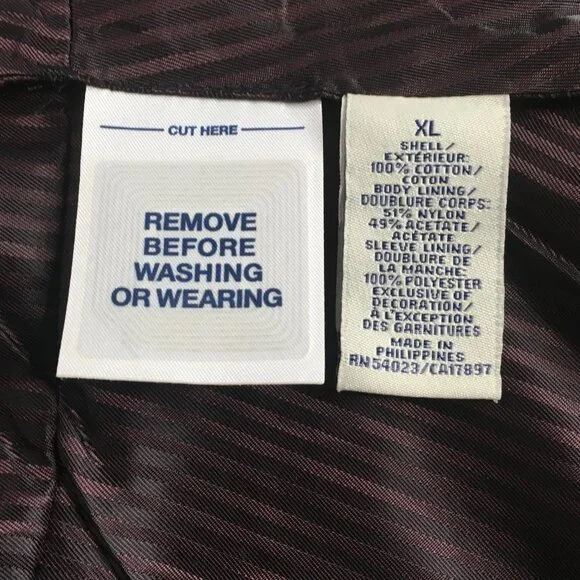 Black Velvet Blazer Rhinestone Buttons Jacket Womens XL - Picture 16 of 16